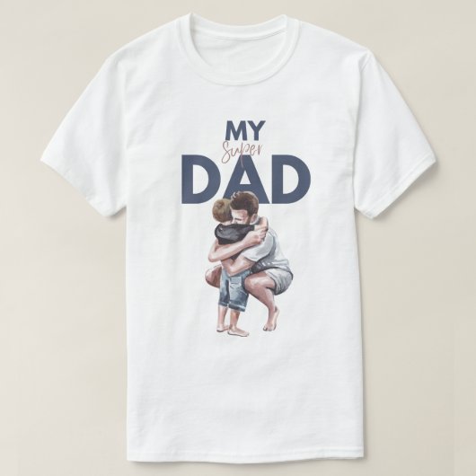 "MY SWISH DAD – Dad love t-shirt for men and women (Design vorne)
