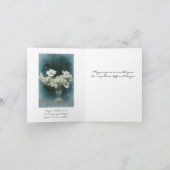 My Sympathy: Dogwood Blossoms (photo inside too) Karte (Innenseite)