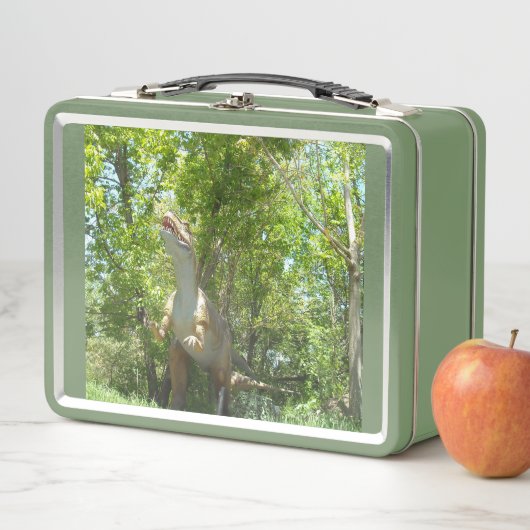 My T-Rex Dinosaur Metall Brotdose (Beispiel)