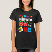 My Teacher Survived 100 Days Of Me School T-Shirt (Vorderseite)