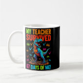 My Teacher Survived 67 Days Of School 67 Meme Dino Kaffeetasse (Links)