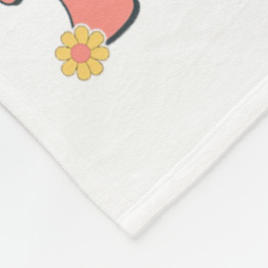 My Testera Funny Groovy Test Day Teacher Stude Fleecedecke (Ecke)