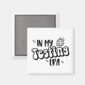 My Testera Funny Staat Testing Day Teacher Tes Magnet (Vorderseite/Rückseite)