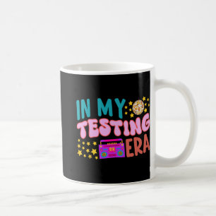 My Testing Ära School Lehrer Student Groovy Test Kaffeetasse