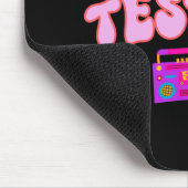 My Testing Ära School Lehrer Student Groovy Test Mousepad (Ecke)