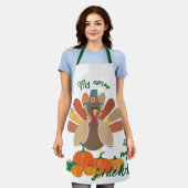 My Thanksgiving Buddy Schürze (Getragen)