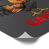 My Therast Gave Up Funny Meme Chicken Humor Saying Poster (Ecke)