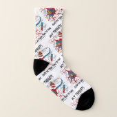 My Thoughts Escape Me Time To Time Neuron Synapse Socken (Rechts - Außen)