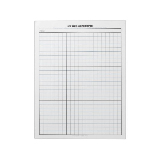 My Tidy Match Paper Notepad Notizblock (Rotiert)