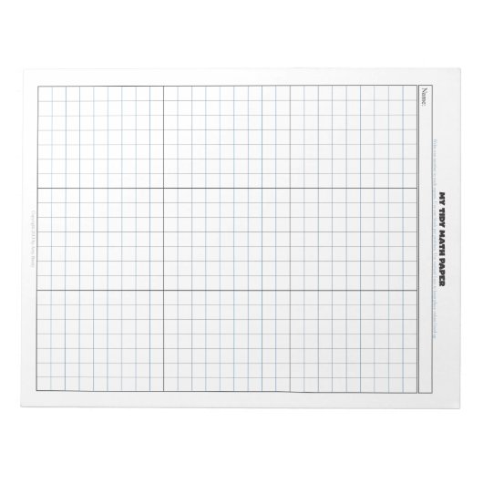 My Tidy Match Paper Notepad Notizblock (Vorderseite)