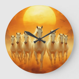  My Time Is Powerful. Große Wanduhr