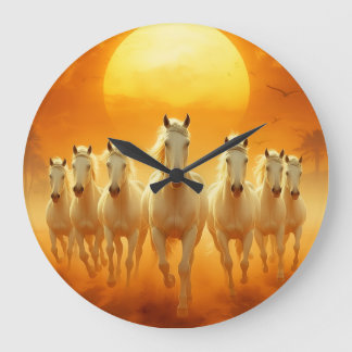  My Time Is Powerful. Große Wanduhr