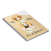 My Toller Ate My Hausaufgaben Notebook Notizblock (Rechte Seite)