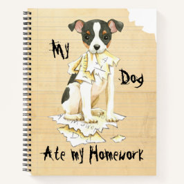 My Toy Fox Terrier Ate Meine Hausaufgaben Notizbuch