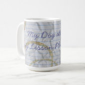 My Toy Fox Terrier Ate my Lessingplan Kaffeetasse (Vorderseite Links)