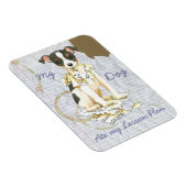 My Toy Fox Terrier Ate my Lessingplan Magnet (Rechte Seite)