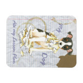 My Toy Fox Terrier Ate my Lessingplan Magnet (Horizontal)