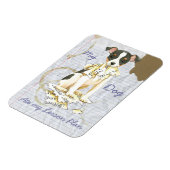 My Toy Fox Terrier Ate my Lessingplan Magnet (Linke Seite)
