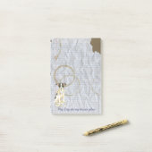 My Toy Fox Terrier Ate my Lessingplan Post-it Klebezettel (Auf Schreibtisch)