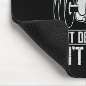 My Trainer Is Awesome But Definitely Can't Count  Mousepad (Ecke)