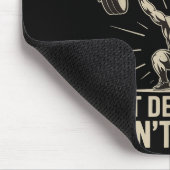 My Trainer Is Awesome But Definitely Can't Count  Mousepad (Ecke)