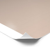 "My Transcendental Vision, Glossy Poster (Ecke)