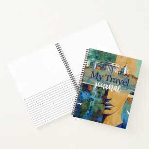 My Travel Journal (8.5x11) Notizblock
