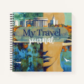My Travel Journal (8.5x8.5) Notizblock (Vorderseite)