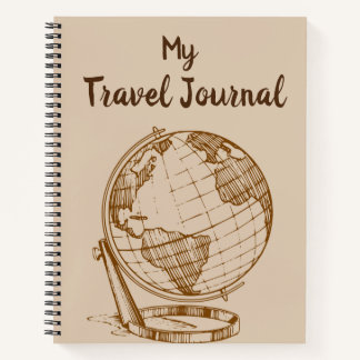 My Travel Journal, Eine Zeitschrift für Ihre Abent Notizblock