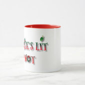 My Tree’s Lit, I’m Not | Funny Christmas Tasse (Zentrum)
