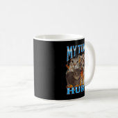 My Tummy Hurts Funny Cat Meme Bootleg Graphic Kaffeetasse (VorderseiteRechts)