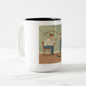 My Two Cents Zweifarbige Tasse (Vorderseite Links)