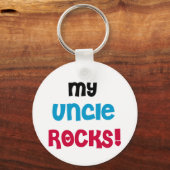 My Uncle Rocks T-shirts and Gifts Schlüsselanhänger (Vorderseite)