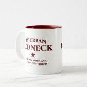 My Urban Redneck Mug Zweifarbige Tasse (Vorderseite Links)