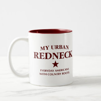 My Urban Redneck Mug Zweifarbige Tasse