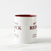 My Urban Redneck Mug Zweifarbige Tasse (Mittel)