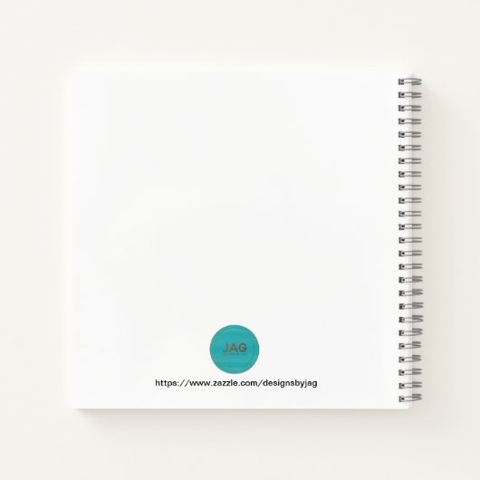 My Vacation Erinnerungen Notebook Notizblock (Rückseite)