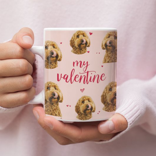 My Valentine Dog | Personalized Pet Photo Kaffeetasse