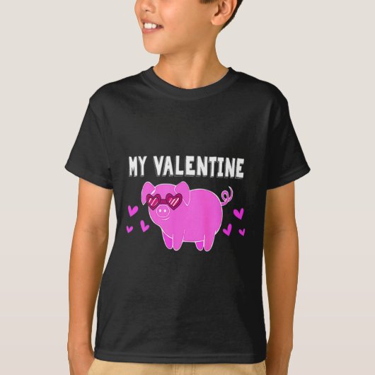 My Valentine G Farmer Pet Owner Love Valentines  T-Shirt (Vorderseite)