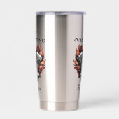 My Valentine has a V-Twin, Biker style Thermobecher (Links)