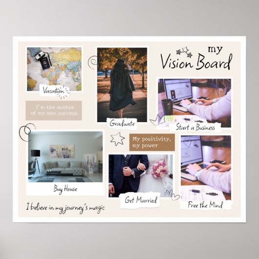 My Vision Board Poster (Vorne)