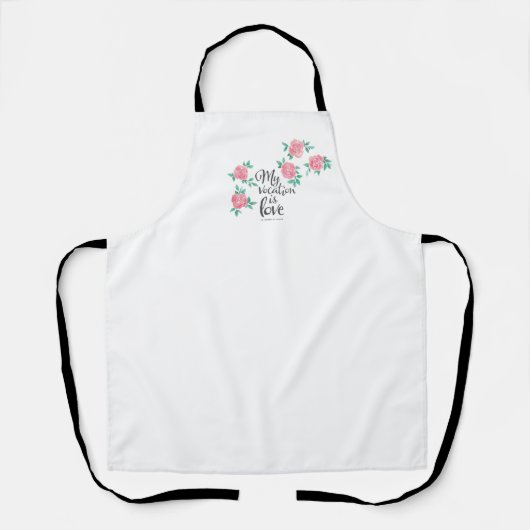 My Vocation is Love Apron Schürze (Vorderseite)