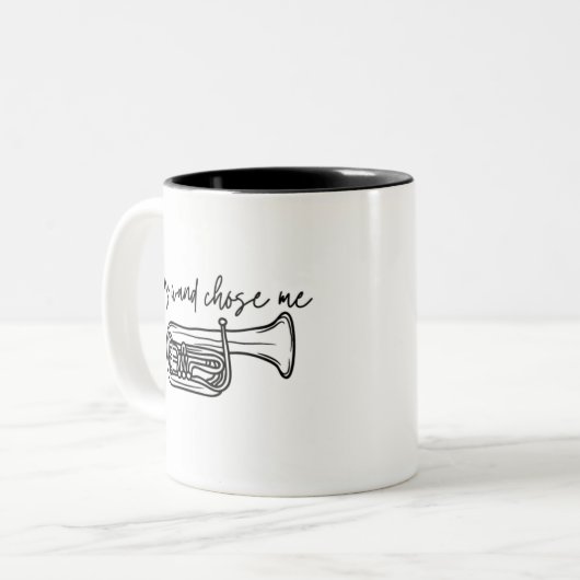 "My Wand Chome" Tuba/Baritone/Euphonium- Tasse (Vorderseite Links)