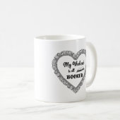 My weekend is all booked lustiges Zitat Kaffeetasse (VorderseiteRechts)