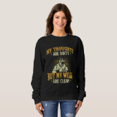 My Welds Are Clean  Weld Welder Welding  Ironworke Sweatshirt (Vorne ganz)