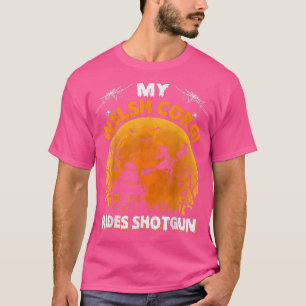 My Welsh Corgi Ride Shotgun Funny Welsh Corgi Dog T-Shirt