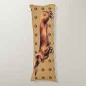 "My-Wienie" Seitenschläferkissen (Vorderseite Vertikal)