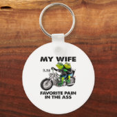 My Wife Is My Favorite Pain In The Frog Schlüsselanhänger (Vorderseite)