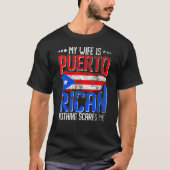 My Wife Is Puerto Rican Puerto Rico Hispanic Herit T-Shirt (Vorderseite)