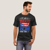 My Wife Is Puerto Rican Puerto Rico Hispanic Herit T-Shirt (Vorne ganz)